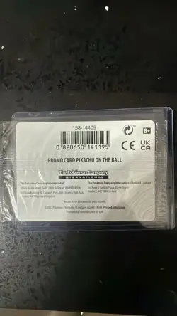 Pikachu On The Ball Pokemon 2020 Futsal Promo UK Exclusive Sealed 001/005 - Image 2