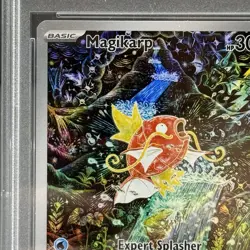 Pokemon Magikarp 203/193 Sv02: Paldea Evolved Holo PSA 9 - Image 2
