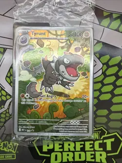 Pokemon Tyrunt 070 Pokemon Center Promo - Perfect Order ETB - Image 1