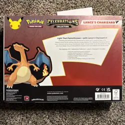 Pokemon Celebrations Collection Lance's Charizard V Box Set Factory Sealed - Image 2