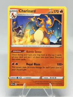 Charizard McDonald's Promos 2024 001/015 Pokemon TCG Card Promo NM - Image 1