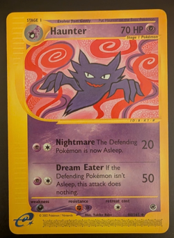 2002 Pokemon Haunter #80/165 Expedition Base Set - Image 1