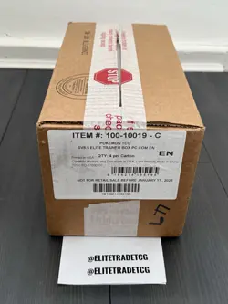 SEALED Prismatic Evolutions Pokemon Center Elite Trainer Box Case In Hand🌍🚚 - Image 4