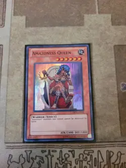 YUGIOH AMAZONESS QUEEN DREV-EN032 SUPER UNLIMITED ED NM - Image 1