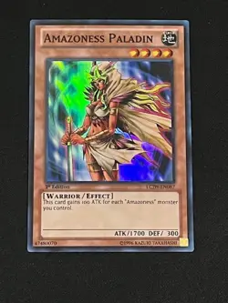 Amazoness Paladin LCJW-EN087 YuGiOh Legendary Collection 4 Joey's World Mega 1st - Image 2