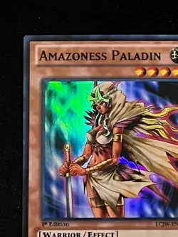 Amazoness Paladin LCJW-EN087 YuGiOh Legendary Collection 4 Joey's World Mega 1st - Image 3