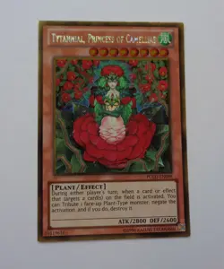 Tytannial, Princess of Camellias PGLD-EN088 (Gold Rare, Unlimited, Near Mint) - Image 1