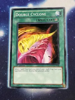 Yugioh Double Cyclone DREV-EN046 1st Edition Common NM - Image 1