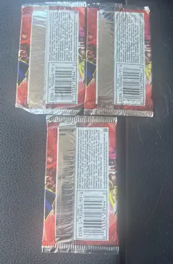 Lot Of 3 Yu-Gi-Oh! Pharaohs Servant 1st Edition Booster Packs Unlimited Sealed - Image 2