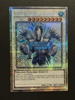 Trishula, Dragon Of The Ice Barrier RA05-EN101 Starlight Rare Yugioh EURO Print - Image 1