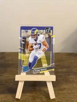 🔥2023 Panini Clearly Donruss Puka Nacua #96 Rated Rookie(RC)🔥 - Image 1
