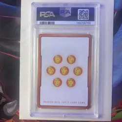 2025 Dragon Ball Fusion World Energy Marker SB02 E-82 PSA 10 POP 1 📈 - Image 3