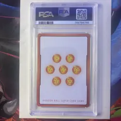 2025 Dragon Ball Fusion World Energy Marker SB02 E-82 PSA 10 POP 1 📈 - Image 4