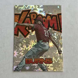 2024 Panini Prospect Edition - Kaboom! Chase Burns #5 (RC) - Image 1