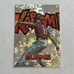 2024 Panini Prospect Edition - Kaboom! Chase Burns #5 (RC) - Image 2