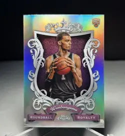 2023-24 TOPPS CHROME ROYALTY VICTOR WEMBANYAMA SPURS RC #RR-26 - Image 1