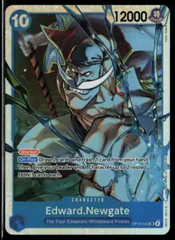 Edward.Newgate OP13-042 Carrying On His Will Super Rare One Piece - Image 1