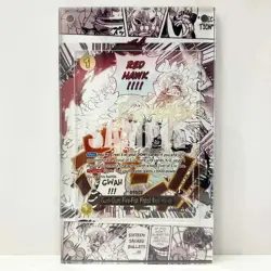 ONE PIECE TCG EXTENDED ART ACRYLIC CASE CARD GUM-GUM RED HAWK OP11-114 R CCG L28 - Image 1