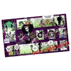 BROOK One Piece Playmat With Zones OPCG TCG Card Game Play Mat _hh73 - Image 1