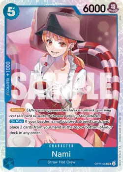Nami (054) [OP11 - OP11-054] - NM [Foil] TCG One Piece - Image 1