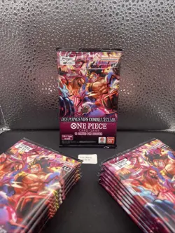 One Piece - Booster de 12 cartes OP11 : Des Poings Vifs comme l'Eclair FR Scelle - Image 1