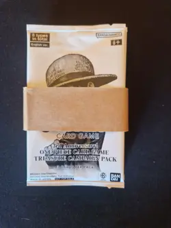 ×12 One Piece Card Game 3rd Anniversary Treasure Campaign pack English version. - Image 1