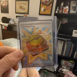 Pokemon Fighting Gong 168/132 Me01: Mega Evolution Full Art Holo Ultra Rare - Image 1