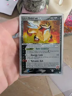 Rocket's Entei ex 97/109 - Ultra Rare Holo - EX Team Rocket Returns - Pokemon - Image 1