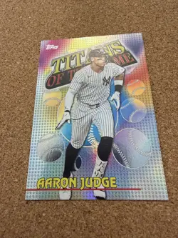 2026 Topps Series 1 - Titans of the Game Aaron Judge #TOG-3 - Image 1