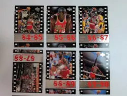 1999 Upper Deck Michael Jordan Retirement Set 23 3 1/2”x5” Cards Bulls NBA 🔥 - Image 4
