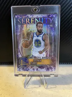 2025-26 Topps Chrome - Serenity Stephen Curry #SY-3 Purple Refractor 21/75 🔥 - Image 1
