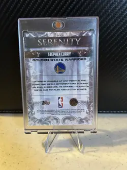 2025-26 Topps Chrome - Serenity Stephen Curry #SY-3 Purple Refractor 21/75 🔥 - Image 2