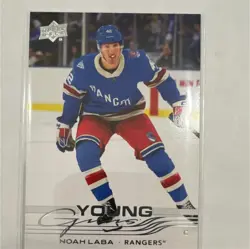 2025-26 Upper Deck Series 2 - Young Guns Noah Laba #463 New York Rangers (RC) - Image 1
