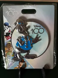 PALM Pink A La Mode 100 Years of Wonder Donald Duck LE 300 Disney Pin - Image 1