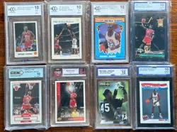 Michael Jordan Lot Graded Gem Mint 10 PSA Crossover $$$ $1K Plus Potential.🔥 - Image 1