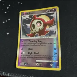 Pokemon Duskull SH2 Stormfront Shiny Reverse Holo Rare Card 2008 - Image 1