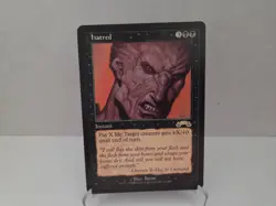 MTG EXODUS: 1x NM/M Hatred Magic the Gathering Card Target Creature Gains +X/0 - Image 1