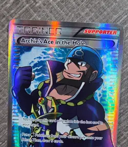 Archie's Ace in the Hole 157/160 XY Primal Clash Pokemon Card LP B - Image 3