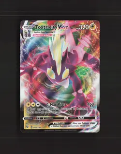 Toxtricity VMAX 071/192 Rebel Clash Ultra Rare Holo Pokemon Card LP+ - Image 1
