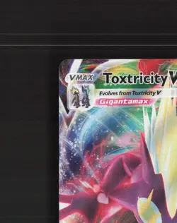 Toxtricity VMAX 071/192 Rebel Clash Ultra Rare Holo Pokemon Card LP+ - Image 3