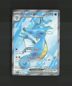 Kingdra ex 080/064 Shrouded Fable Full Art Ultra Rare Holo Pokemon Card NM - Image 1