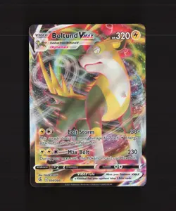 Boltund VMAX 104/264 Fusion Strike Ultra Rare Holo Pokemon Card - Image 1