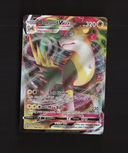 Boltund VMAX 104/264 Fusion Strike Ultra Rare Holo Pokemon Card - Image 2