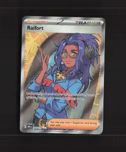 Raifort 142/131 Prismatic Evolutions Full Art Ultra Rare Holo Pokemon Card NM - Image 1