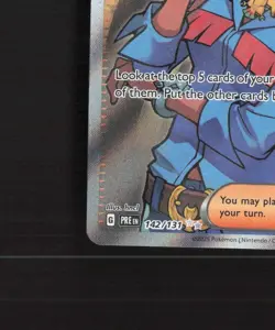 Raifort 142/131 Prismatic Evolutions Full Art Ultra Rare Holo Pokemon Card NM - Image 5