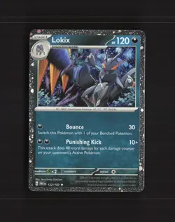 Lokix 122/182 Paradox Rift Cosmos Holo Rare Holo Pokemon Card LP - Image 1