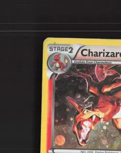 Charizard 19/113 Legendary Treasures Cosmos Holo Rare Pokemon Card DMG - Image 3