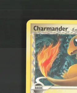 Charmander δ 49/100 EX Crystal Guardians Common Pokemon Card LP - Image 3