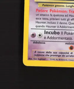 Haunter 6/62 WOTC Fossil Set Unlimited Holo Rare Pokemon Card DMG - Image 5