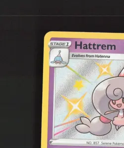 Hattrem SV055/SV122 Shining Fates Shiny Holo Rare Pokemon Card NM - Image 3